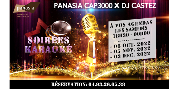  Karaoke evening panasia cap3000 extension until dec 2022